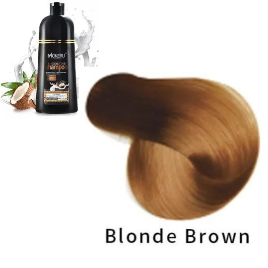 Shampoo MOKERU Whit Coconut - Color Blonde Brown