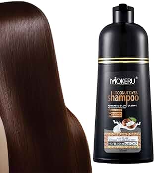 Shampoo MOKERU Whit Coconut - Color Dark Chocolate