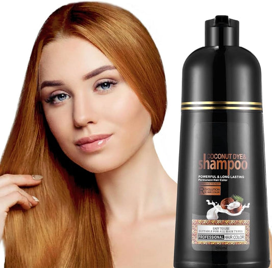 Shampoo MOKERU Whit Coconut - Color Golden Brown